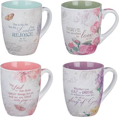 Picture of Mug Set 4pc Floral Range