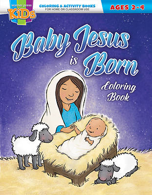 Picture of Baby Jesus Is Born Coloring Book