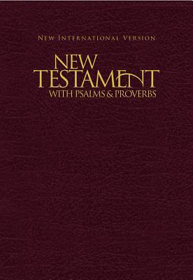 Picture of NIV Pocket New Testament with Psalms and Proverbs - Burgundy
