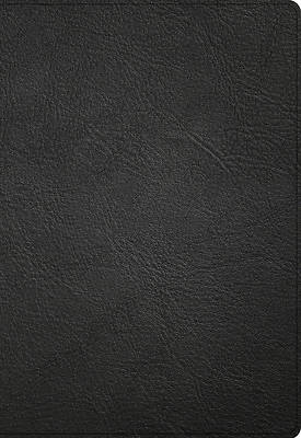 Picture of NASB Super Giant Print Reference Bible, Black Genuine Leather