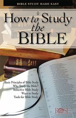 Picture of How to Study the Bible Pamphlet