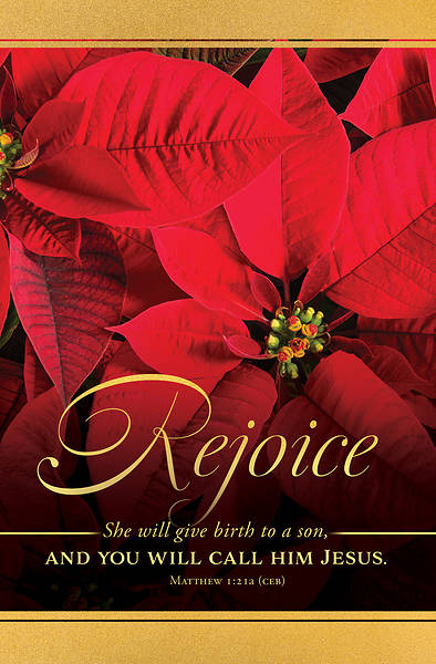 Picture of Rejoice Christmas Bulletin Regular