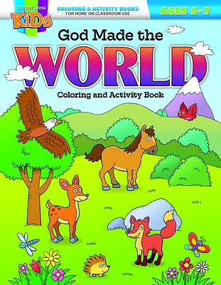 Picture of God Made the World Coloring & Activity Book