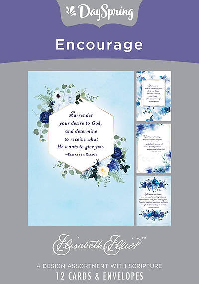 Picture of Encourage Elisabeth Elliot Boxed Cards Assorted (Box 12)