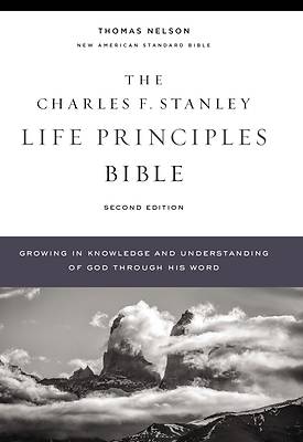 Picture of Nasb, Charles F. Stanley Life Principles Bible, 2nd Edition, Hardcover, Comfort Print