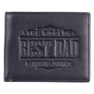 Picture of Wallet Leather Best Dad Joshua 1