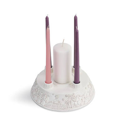 Picture of Nativity Advent Wreath