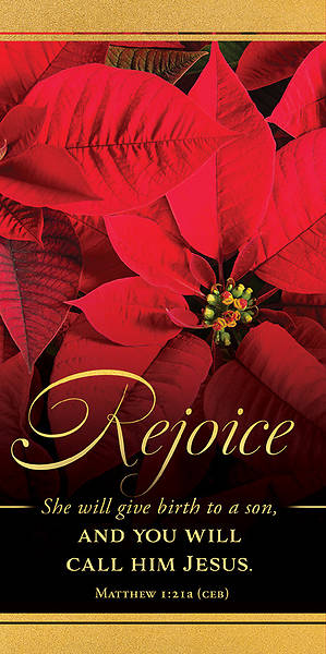 Picture of Rejoice Christmas Offering Envelope