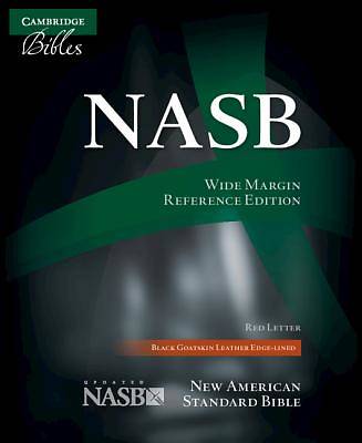 Picture of Wide-Margin Reference Bible-NASB
