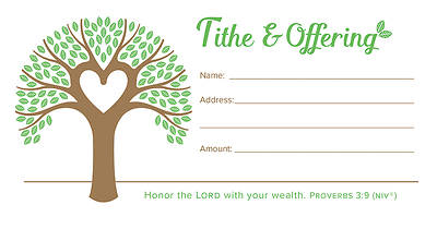 Picture of Giving Tree Tithe and Offering Envelope
