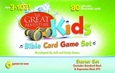 Picture of The Great Adventure Kids Bible Card Game Set