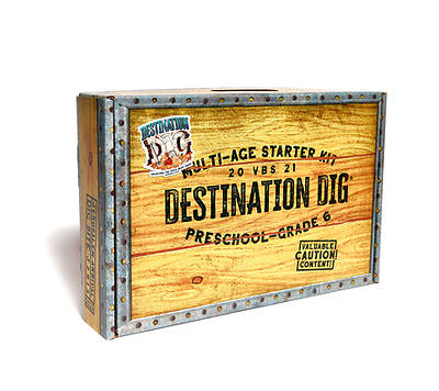 Picture of Vacation Bible School VBS 2021 Destination Dig Unearthing the Truth About Jesus Multiage Starter Kit