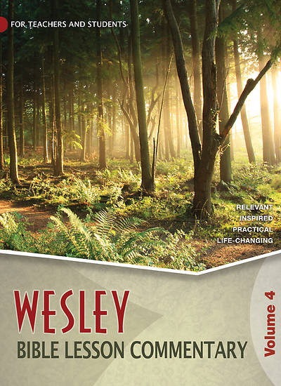 Picture of WESLEY ADULT BIBLE LESSON COMMENTARY VOL. 4
