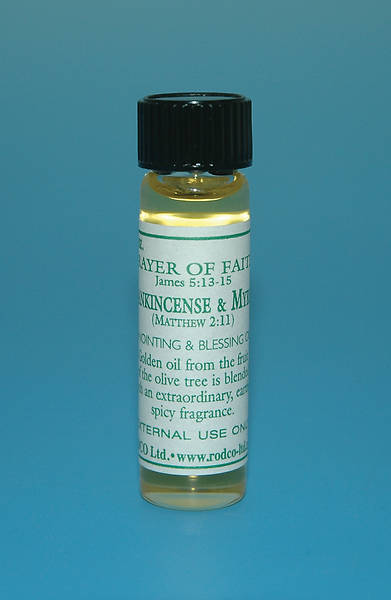 Picture of Frankincense and Myrrh Anointing Oil -  1/4 Oz Vial