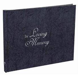 Picture of Guest Book In Loving Memory Small
