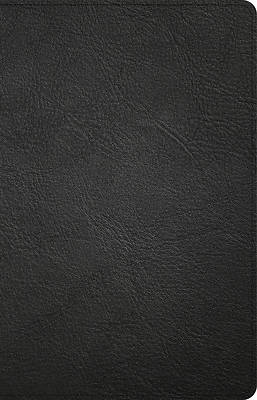 Picture of NASB Large Print Personal Size Reference Bible, Black Genuine Leather Indexed