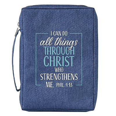 Picture of Bible Cover Large Value I Can Do All Things