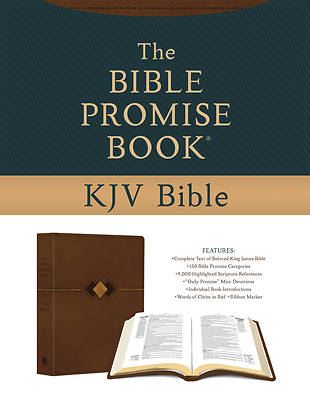 Picture of The Bible Promise Book KJV Bible [hickory Diamond]