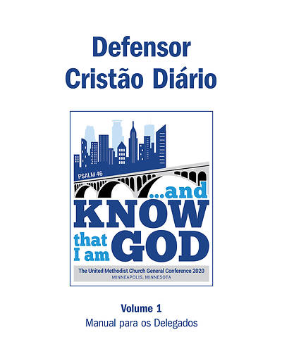 Picture of 2020 Defensor Cristão Diário Volume 1 Manual Para Os Delegados