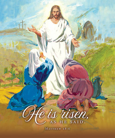 Picture of He Is Risen Legal Size Bulletin
