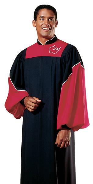 Picture of Epiphany Black and Vermillion Junior Choir Robe