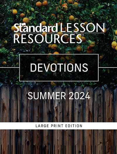 Picture of Standard Lesson Quarterly Adult Devotions Large Print Summer