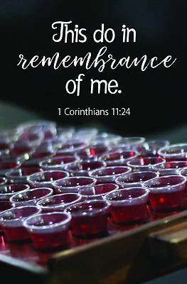 Picture of This Do Bulletin (Pkg 100) Communion