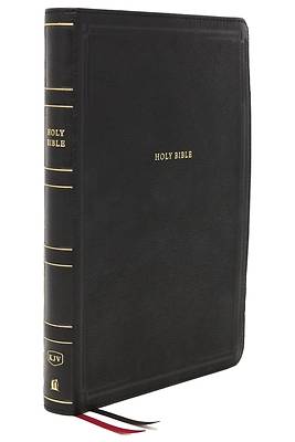 Picture of Kjv, Thinline Bible, Giant Print, Leathersoft, Black, Red Letter Edition, Comfort Print