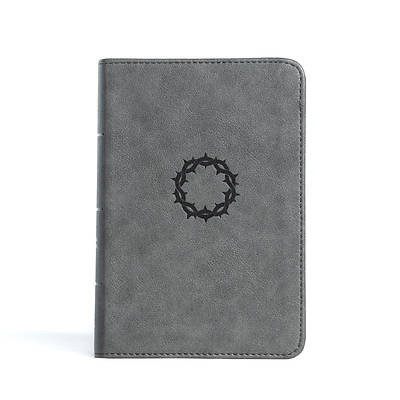 Picture of CSB Large Print Compact Reference Bible, Stone Leathertouch