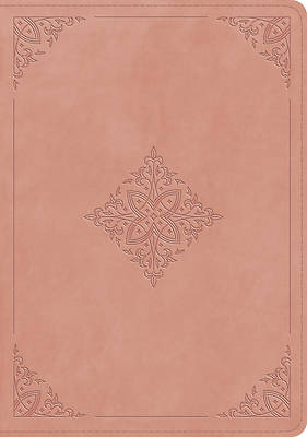 Picture of ESV Study Bible (Trutone, Blush Rose, Fleur-De-Lis Design)
