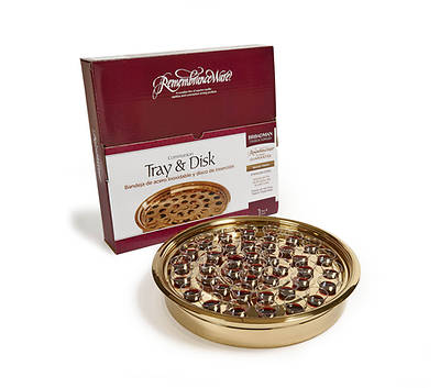 Picture of RemembranceWare Brass Communion Tray and Disc