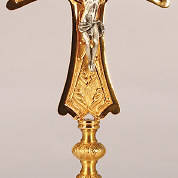 Picture of Koleys K820 24K Gold Plated 16" Altar Crucifix