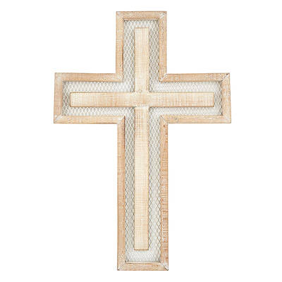 Picture of Layered Wire Wall Cross