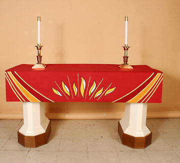 Picture of Abbott Hall Ascension Series NAF6558 Pentecost Altar Frontal