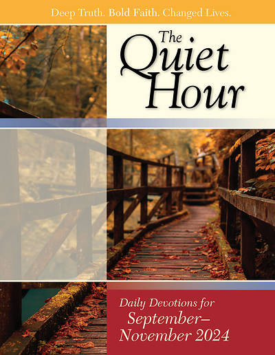 Picture of Bible in Life Adult The Quiet Hour Fall