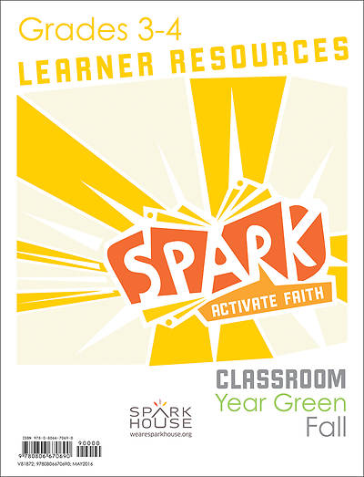 Picture of Spark Classroom Grades 3-4 Learner Leaflet Year Green Fall