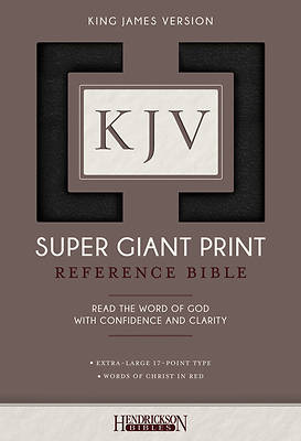 Picture of KJV Super Giant Print Bible