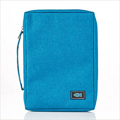 Poly-Canvas Fish Appliqua Blue