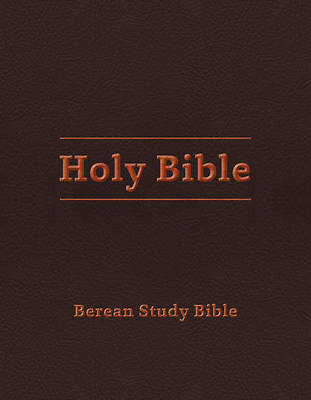 Picture of Berean Study Bible (Burgundy Leatherlike)