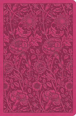 Picture of ESV Value Compact Bible (Trutone, Raspberry, Floral Design)