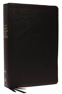 Picture of NKJV, Spirit-Filled Life Bible, Third Edition, Genuine Leather, Black, Red Letter Edition, Comfort Print, Comfort Print