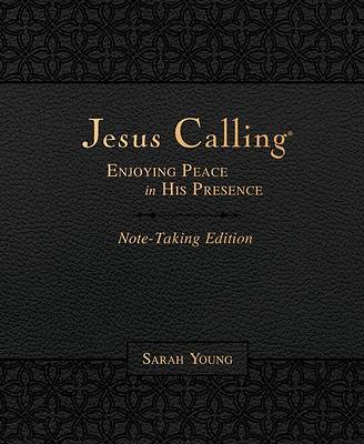 Picture of Jesus Calling Note-Taking Edition, Leathersoft, Black, with Full Scriptures