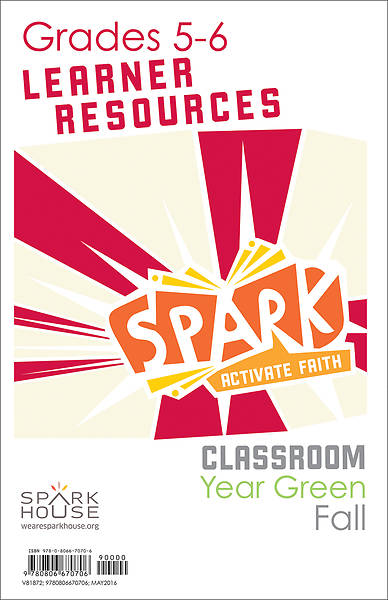 Picture of Spark Classroom Grades 5-6 Learner Leaflet Year Green Fall