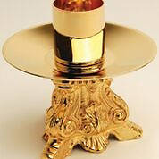 Picture of Koleys K841 24K Gold Plated 3 1/4" Candlestick