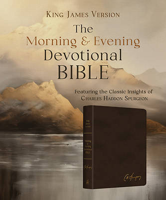 Charles Spurgeon's Morning & Evening Devotional Bible KJV [Men's Cover]