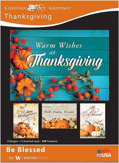 Picture of Be Blessed Thanksgiving Assorted Boxed Cards