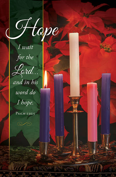 Picture of Hope I Wait for Lord Advent Regular Size Bulletin
