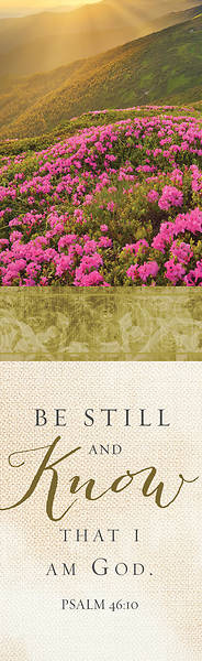 Picture of Be Still and Know That I am God  Bookmark