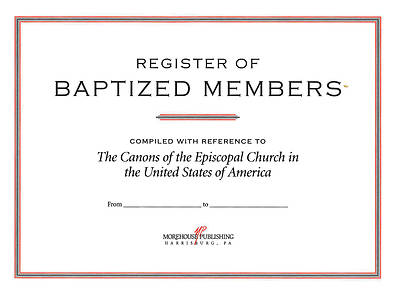 Picture of Register of Baptized Members #82