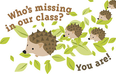 Picture of Who's Missing In Our Class? - Postcard - Pkg 25